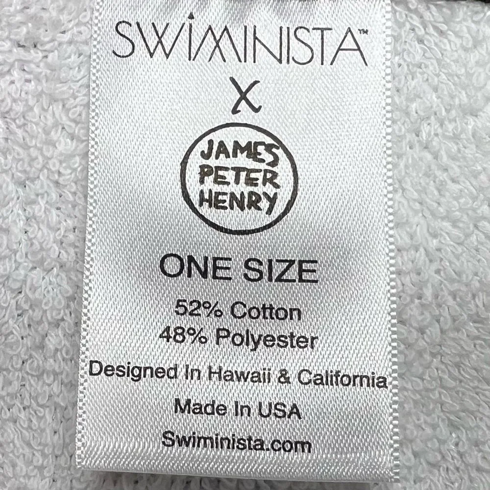 Swiminista x‎ James Peter Henry Pool Towel w Art Toss Print
